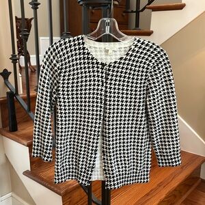 Talbots Houndstooth Cardigan - Woman’s